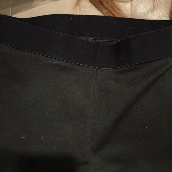 BCBG Faux Leather stretch leggings. - Picture 2 of 5